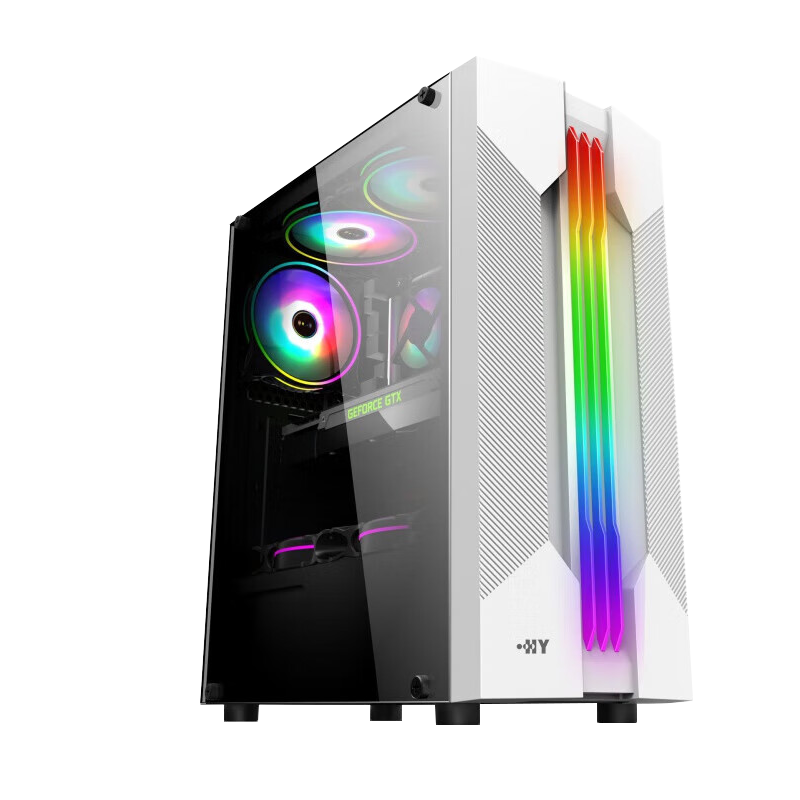 Intel i5/i7/i9 level independent display GTX1660TI live game e-sports chicken editing design rendering assembly computer host DIY complete set of configuration ten i5 9600KF GTX16606G