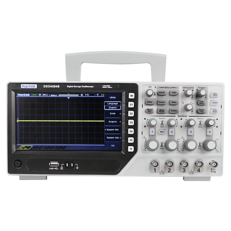Hantek Hantek digital storage oscilloscope DSO4084/4104/4204/4254B four-channel 200M DSO4084B (80MHz (4CH channel)