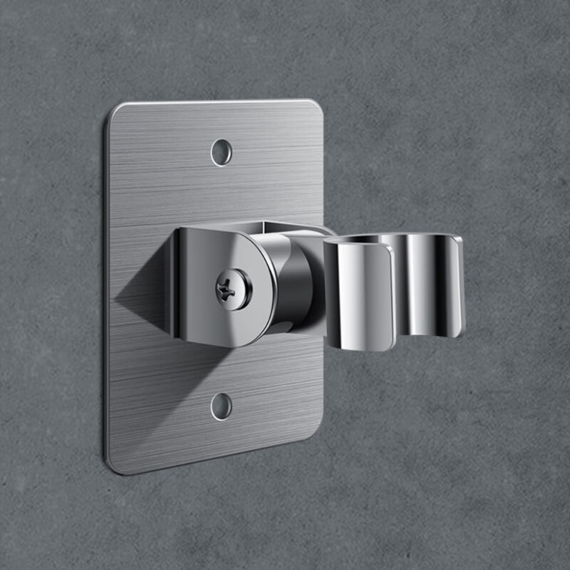 AZOS stainless steel exposed mixing valve hot and cold shower set faucet electric water heater solar switch booster nail-free stainless steel shower seat