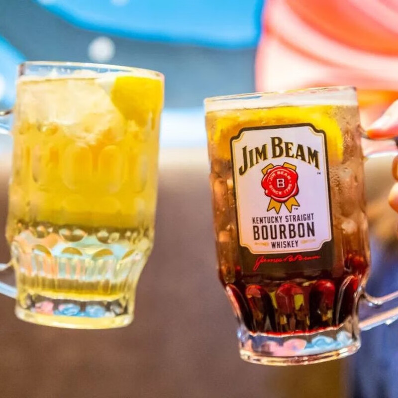 311 Sunde Jinbin Whiskey Glass Wine Glass Jimbian Hi Cup Bar KTV Special Cup Can LOGO Jinbin Spot 380ml 4 pieces 1L