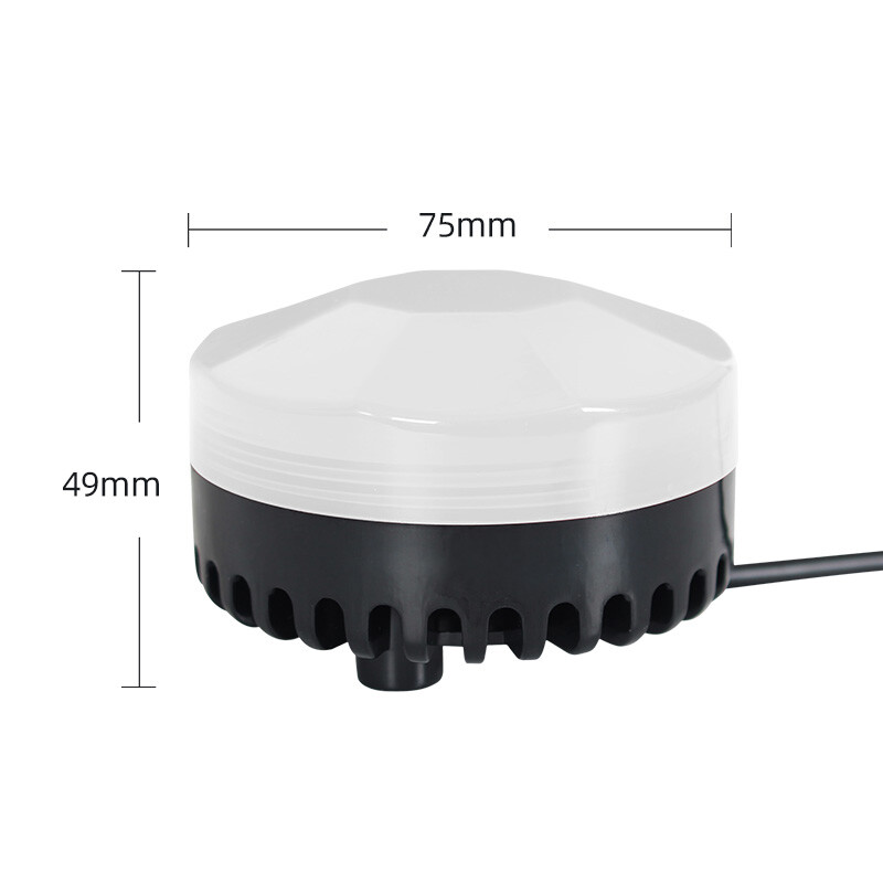 Red, yellow and green sound and light alarm serial port modbus485 control three-color lights waterproof 12 voice warning YX75RYB screw type DC9V-30V RS485