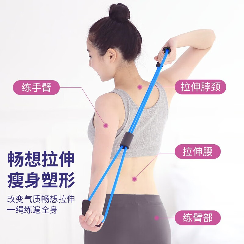 Pull it off and replace it with a new one. Sifeng 8-figure tension back training elastic band multi-functional fitness elastic band for home shoulder and neck fitness equipment to exercise arms and thin back, easy blue