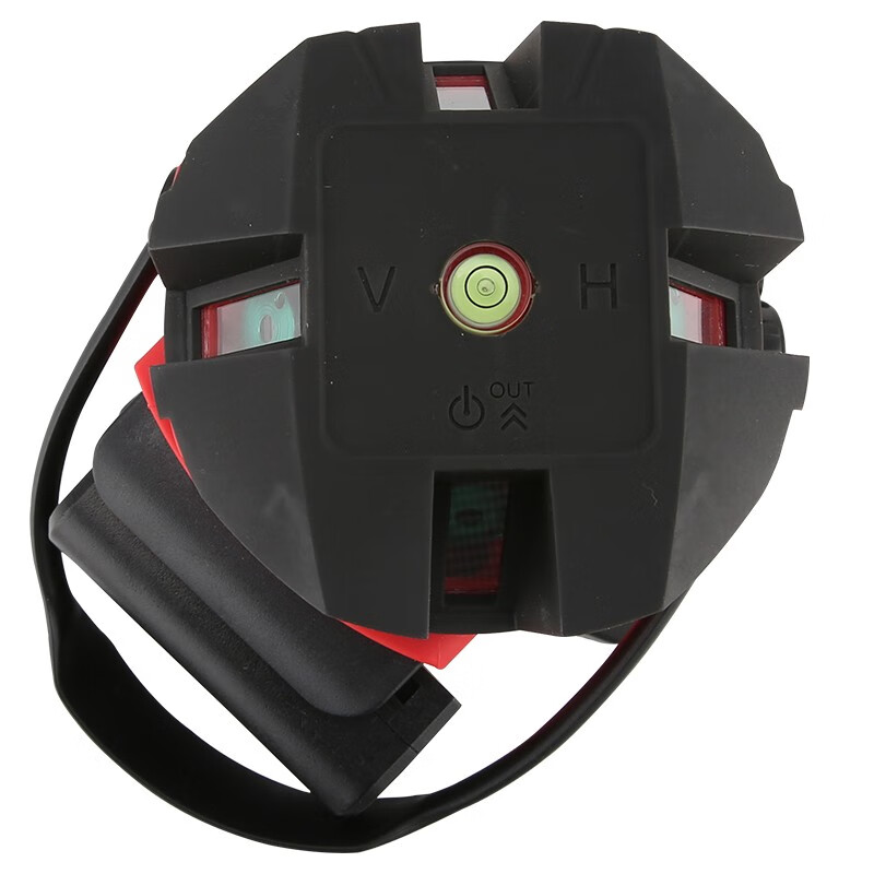 UNI-T level meter, green light laser automatic marking meter, strong light line marking meter, high-precision wall-mounted meter, electronic level ruler LM520LD touch-type green light two-line tape measure set