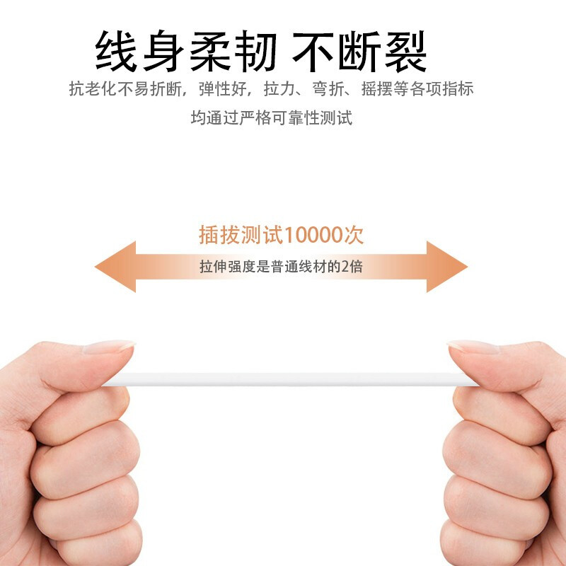 Chijie Apple data cable fast charging 20W/30W/35W/40W type-c charger PD set iphone16plus/15/14/13/12/11promax adapted original cable 1 meter Apple fast charging data cable