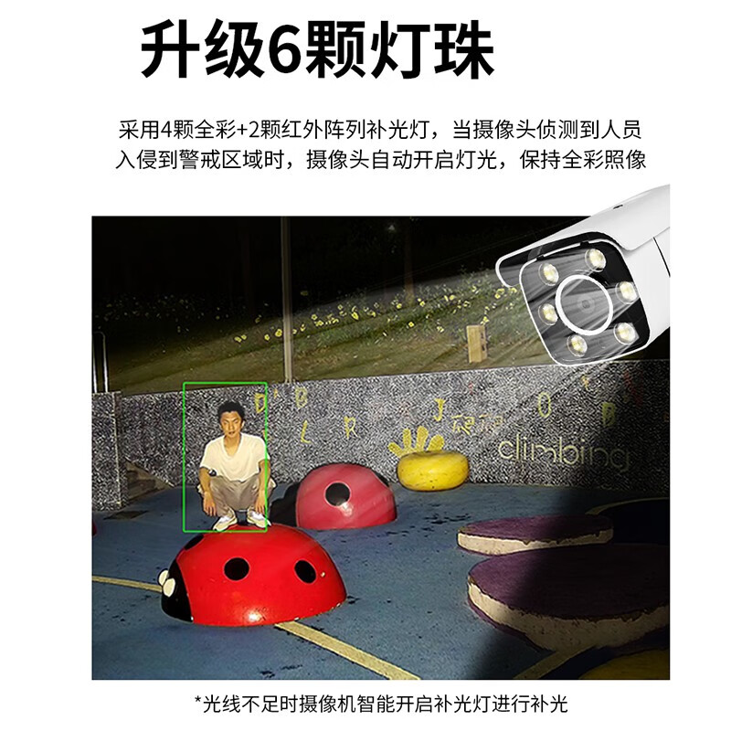 Seetong solution monitoring set 4 million wired POE powered HD night vision home outdoor waterproof camera store commercial mobile phone remote 11-way set (4 million poe full color dual light) without hard drive (need to bring your own hard drive) 4 million pixels 4mm focal length