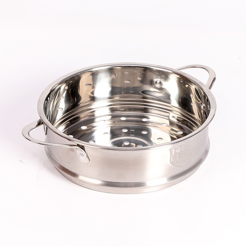 Didinika steamer 16cm baby food pot with 316 stainless steel mini household milk pot small steamer steamer steamed buns