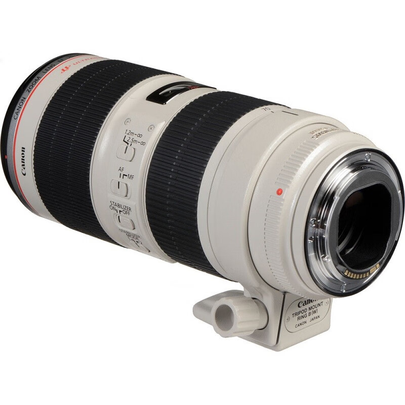 Canon EF 70-200mm f2.8L f4 IS II Little White Rabbit Dabai telephoto lens used 70-200 2.8L IS II USM 99 new