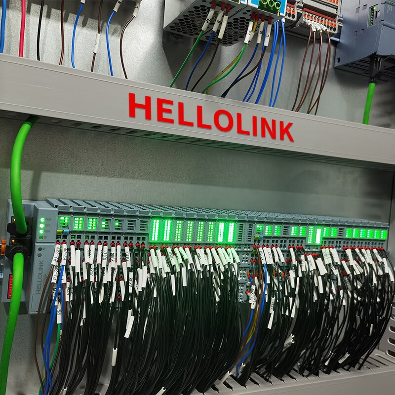 Hellolink industrial network cable Category 6 10G CAT6A shielded EtherCAT servo network cable Profinet Gigabit jumper RJ45-1 meter-ZS high-flexible finished network cable