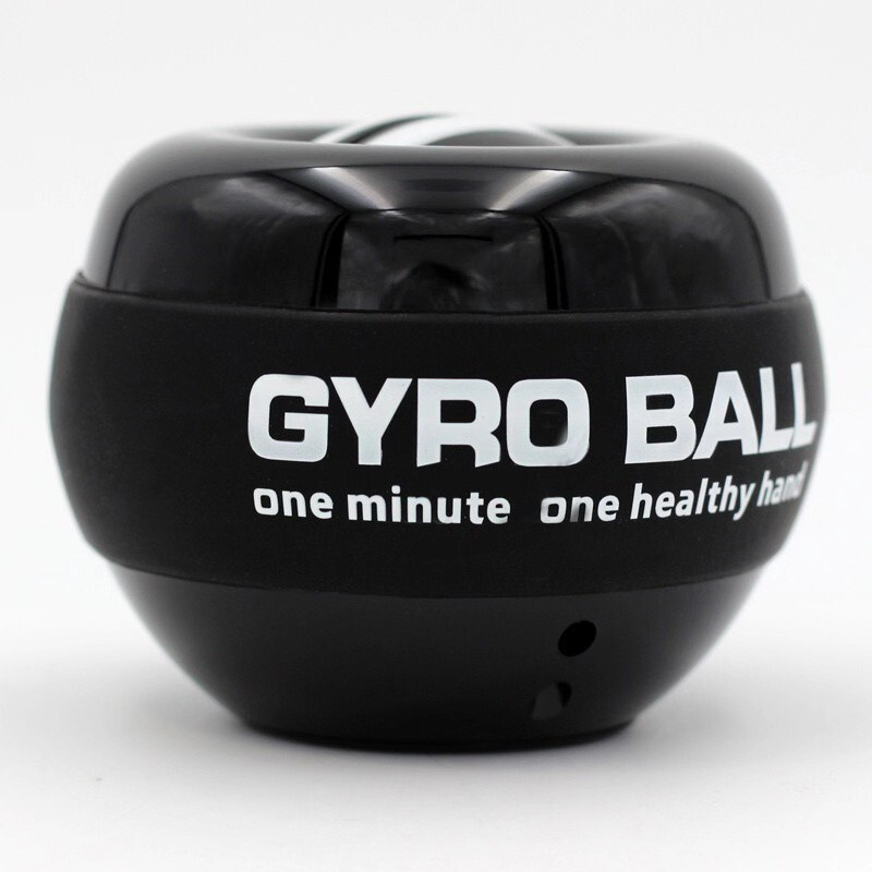 Gaishi wrist strength ball self-starting 100 kg men and women super gyro decompression wrist centrifugal ball finger new grip device exercise ball arm strength training Douyin the same style self-starting black diamond-no light, free ball bag