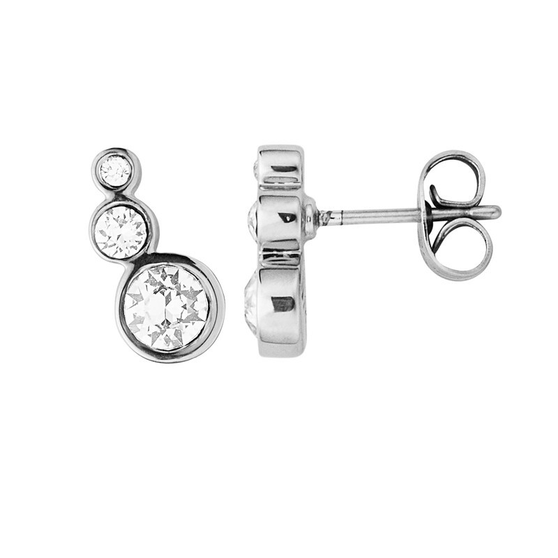 Dilberg Gold Dyrberg Kern Clic Series Round Stud Earrings Stylish Dilberg Gold Dyrberg Kern Clic Series Round Stud Earrings Stylish And Chic Women S 338075 Silver