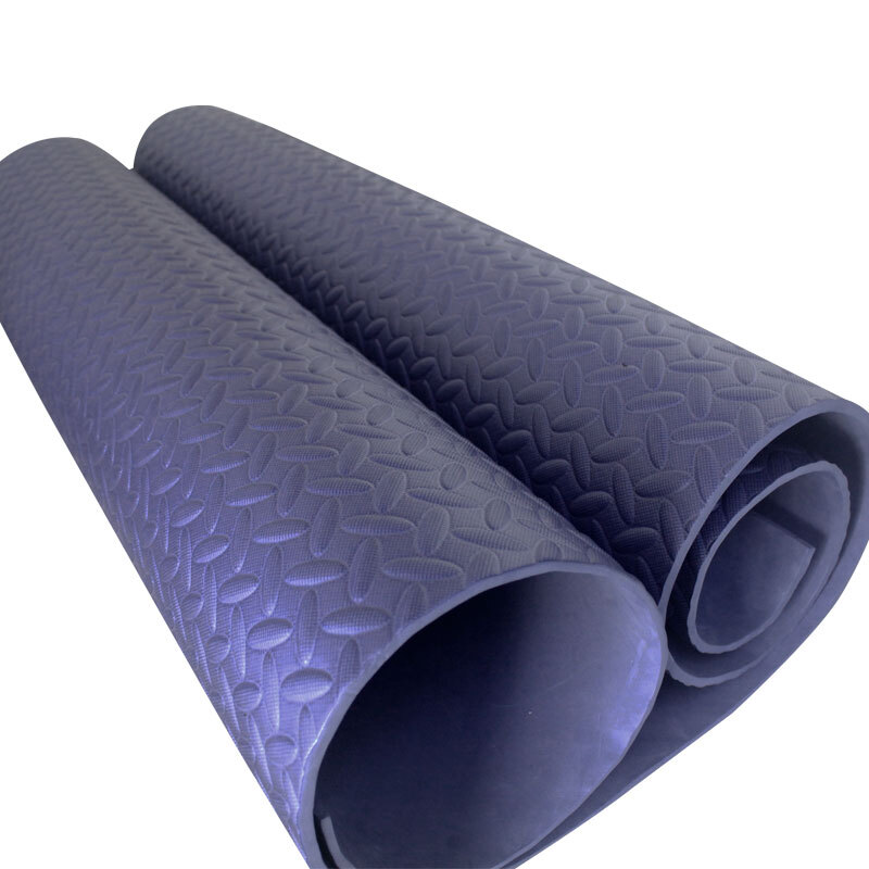Haizhijing professional treadmill special moisture-proof silent mat shock absorption thickened sound insulation mat blue 2000*1000*7MM