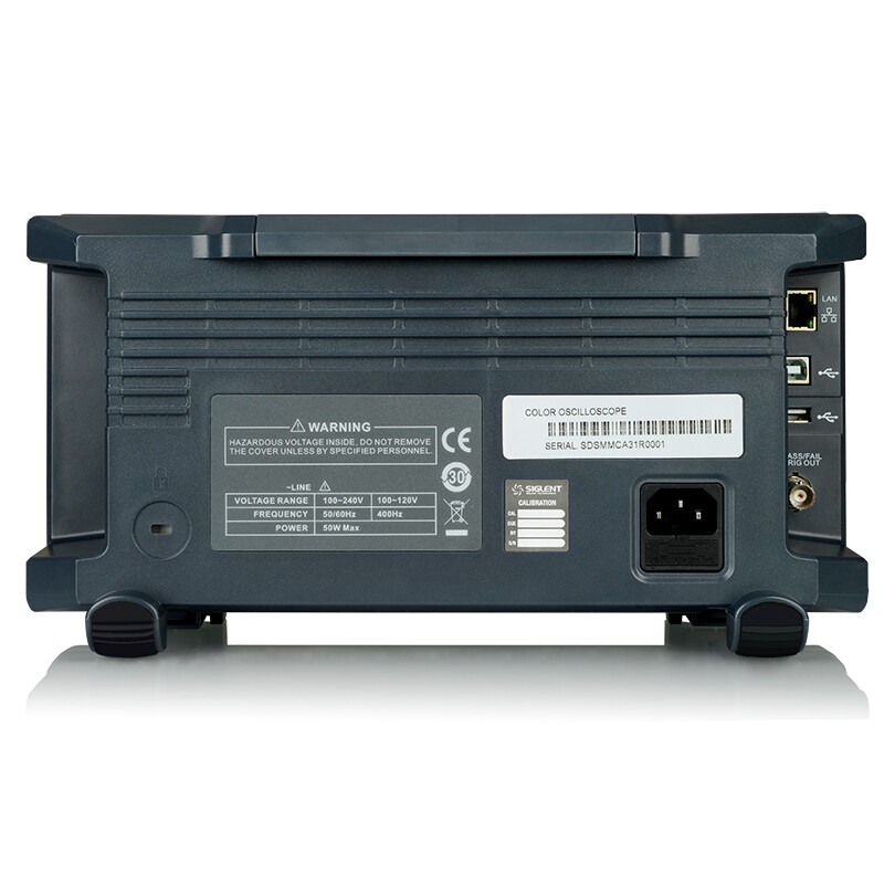 Dingyang (SIGLENT) Dingyang Fluorescence Oscilloscope Dual Channel/Four Channel Storage Depth 100M 200M Bandwidth Digital Oscilloscope SDS1204X-C (Four Channel Bandwidth 200M)