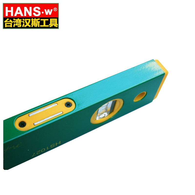 Hans King Taiwan Hans Strong Magnetic Aluminum Alloy Thickened Level Level Level Level Acceptance Ruler 300-800mm 500mm