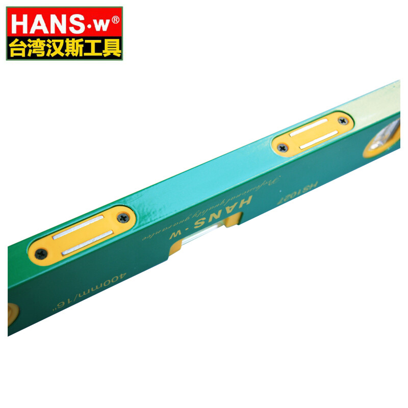 Hans King Taiwan Hans Strong Magnetic Aluminum Alloy Thickened Level Level Level Level Acceptance Ruler 300-800mm 500mm