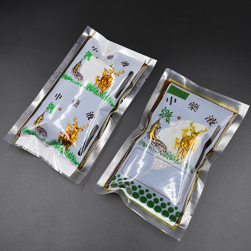 Zhongxin disposable Chinese medicine bag decoction plastic bag thickened liquid Chinese medicine liquid bag 300ML Chinese medicine liquid packaging bag household heat seal bag large Chinese medicine bag 12*20CM 500 pieces