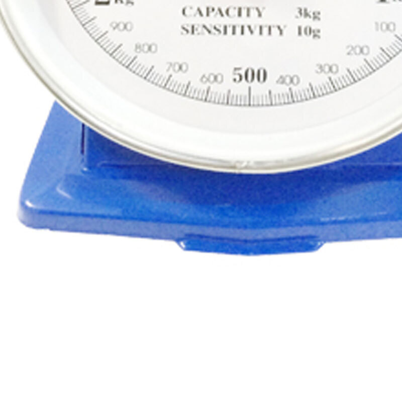 Hongtiepu's new household iron spring scale 10kg old-fashioned pointer tray kitchen scale simple mechanical platform scale dial scale large iron 20kg large plate scale (black letter)