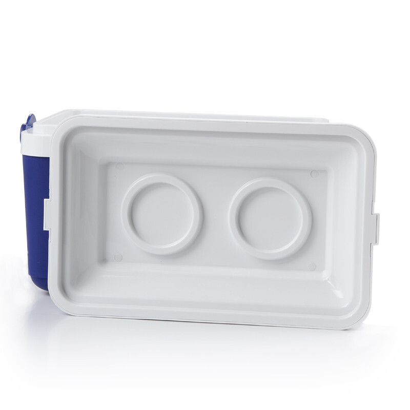 Jiaxide hot and cold insulated box multi-functional cold and hot insulated box AS (8L) blue comes with 3 ice bags