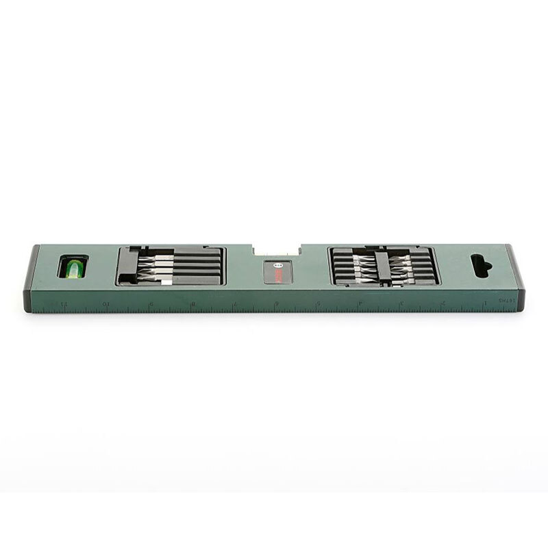 Bosch (BOSCH) three-in-one spirit level and bit set set