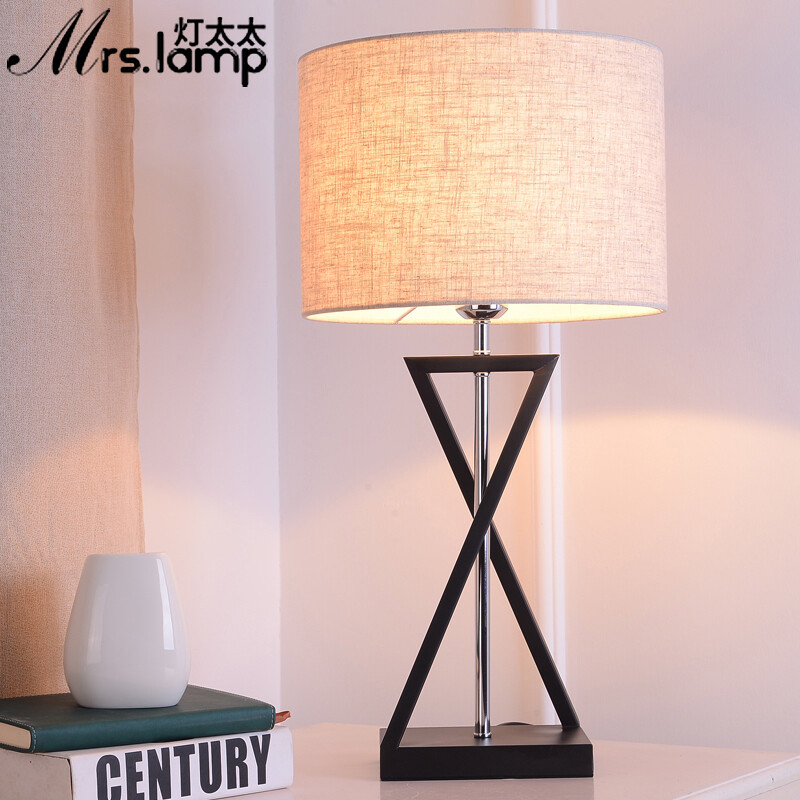 Mrs Light Modern Minimalist Creative Bedside Lamp Table Mrs Light Modern Minimalist Creative Bedside Lamp Table Bedroom Lampshade Student Led Small High 57cm White