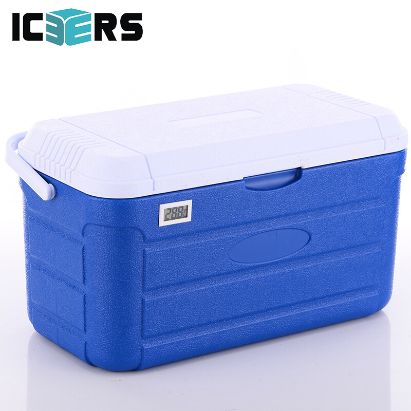 ICERS PU insulated box 20L medical refrigerator outdoor dual-use refrigerator with strap temperature display and 6 ice bags