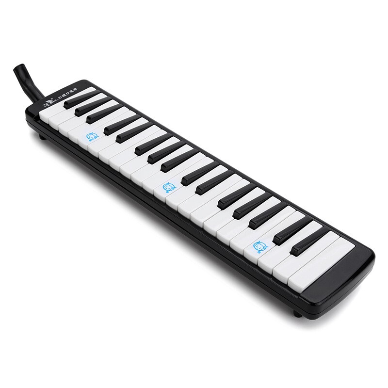 Swan (SWAN) 37-key mouth organ teaching recommended model for students, children, adults, professional playing instruments, classic black