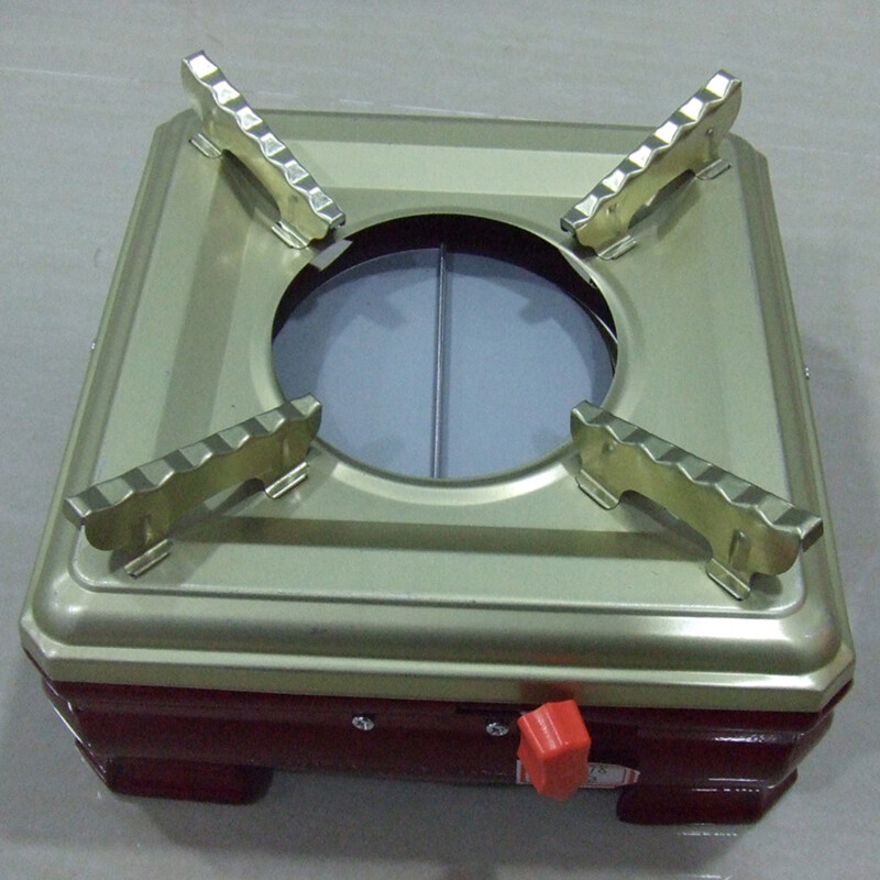 Yulanxuan alcohol stove cast iron stove iron kettle tea stove hotel alcohol stove red gold 15cm