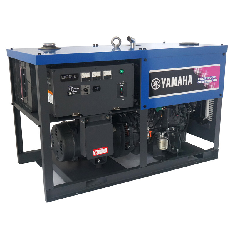 Yamaha (YAMAHA) original imported Yamaha diesel generator EDL21000E electric single-phase four-cylinder four-stroke rated 16.0KVA standard configuration