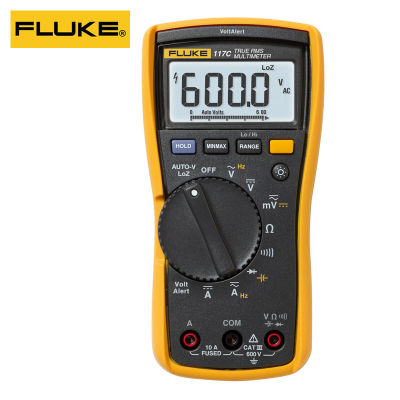 FLUKE F117C digital multimeter high-precision true RMS smart electrician electrical multimeter multi-purpose ammeter