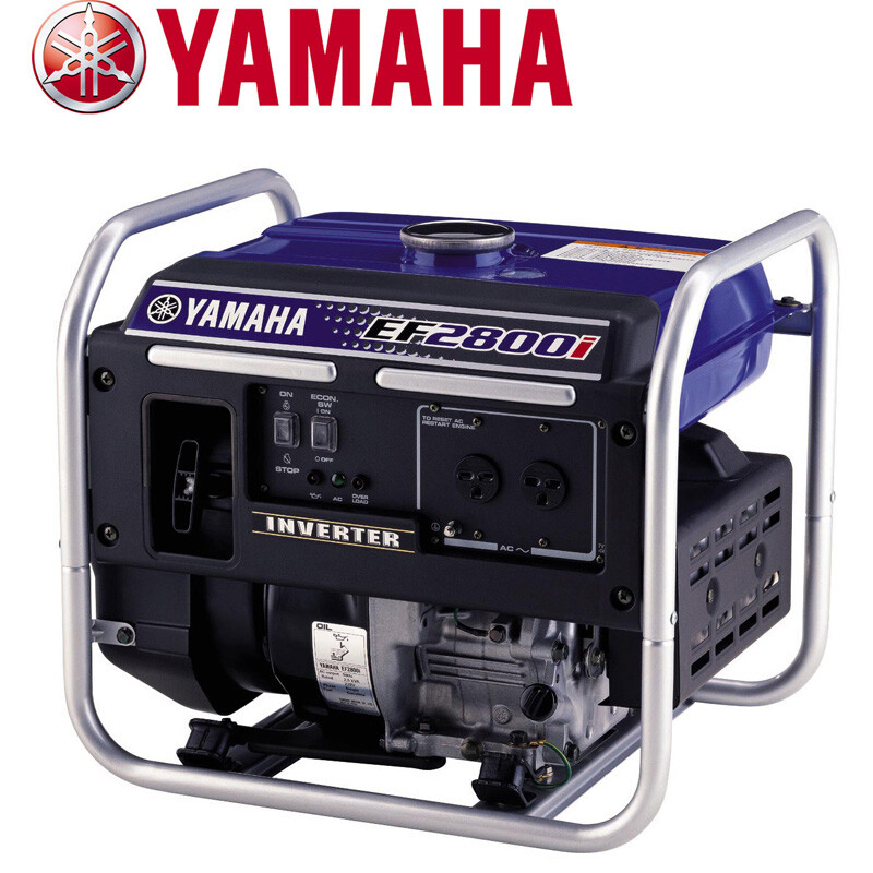 Yamaha Japan imported Yamaha gasoline generator EF2800i variable frequency rated power 2.5KVA hand start standard