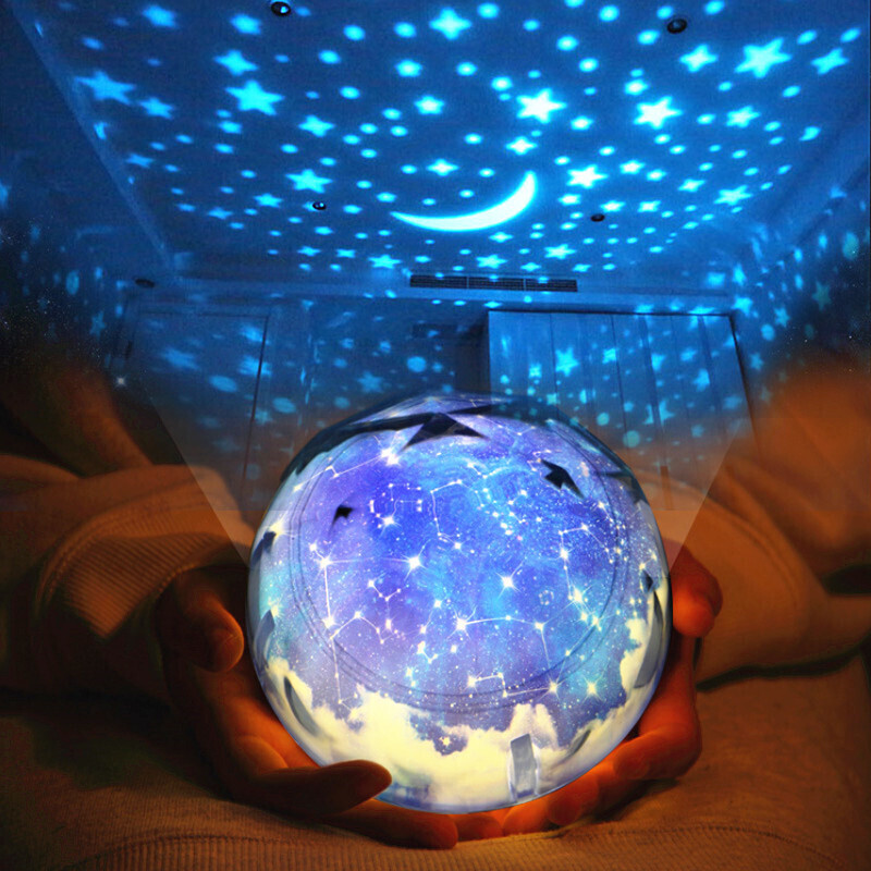 Weilong Birthday Gift Girl Couple Wife Boy Girlfriend Weilong Birthday Gift Girl Couple Wife Boy Girlfriend Creative Small Star Projector Lamp Night Light Vibrating The Same Paragraph