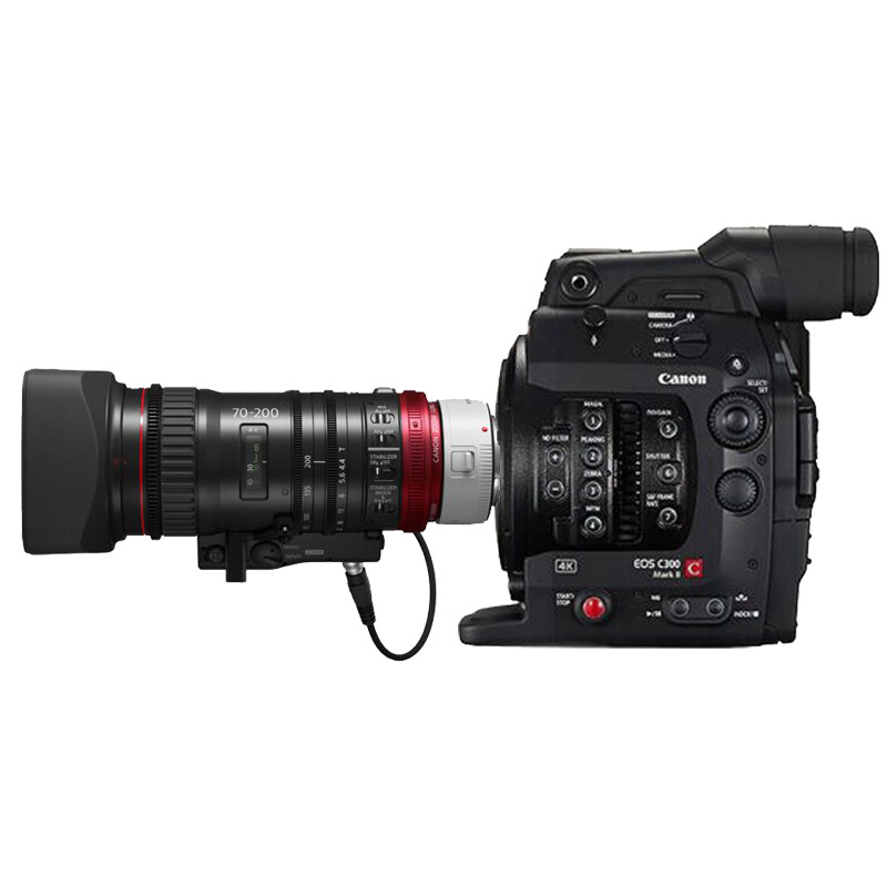 Canon (CANON) professional camera EOS CINEMA SYSTEM C300 Mark II includes Canon CN-E70-200 movie headband server official standard configuration