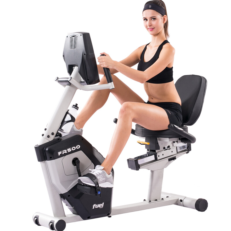 DYACO horizontal exercise bike original imported FR500 indoor exercise bike fitness equipment home electromagnetic control door-to-door delivery package installation