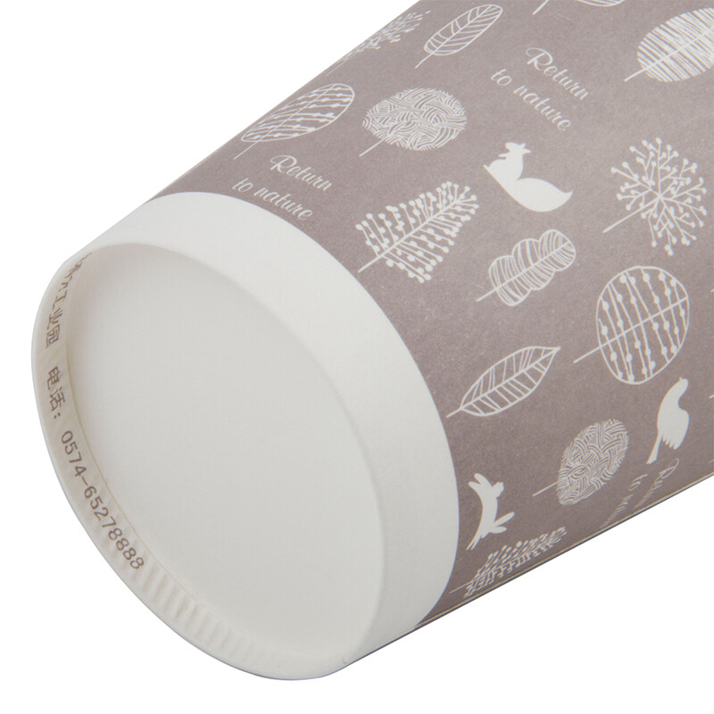 Deli 250ml (9 ounces) thickened four-color disposable water cups/paper cups, 100 pieces, office supplies