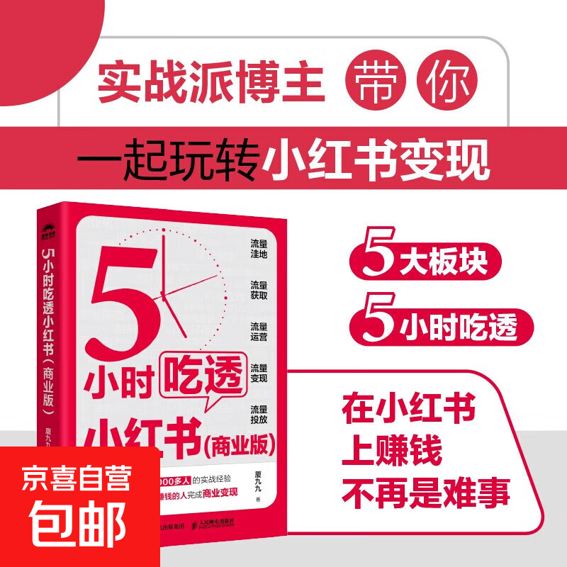 Comprehend Little Red Book in 5 hours Business Edition Written and managed by Xia Jiujiu