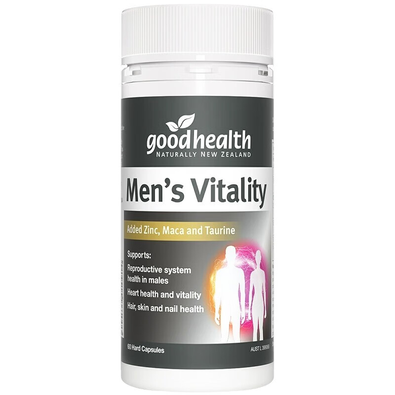 Good Health imported New Zealand high-energy maca oyster essence supplements zinc to strengthen the kidneys men's maca long-lasting delayed tonic 1 bottle