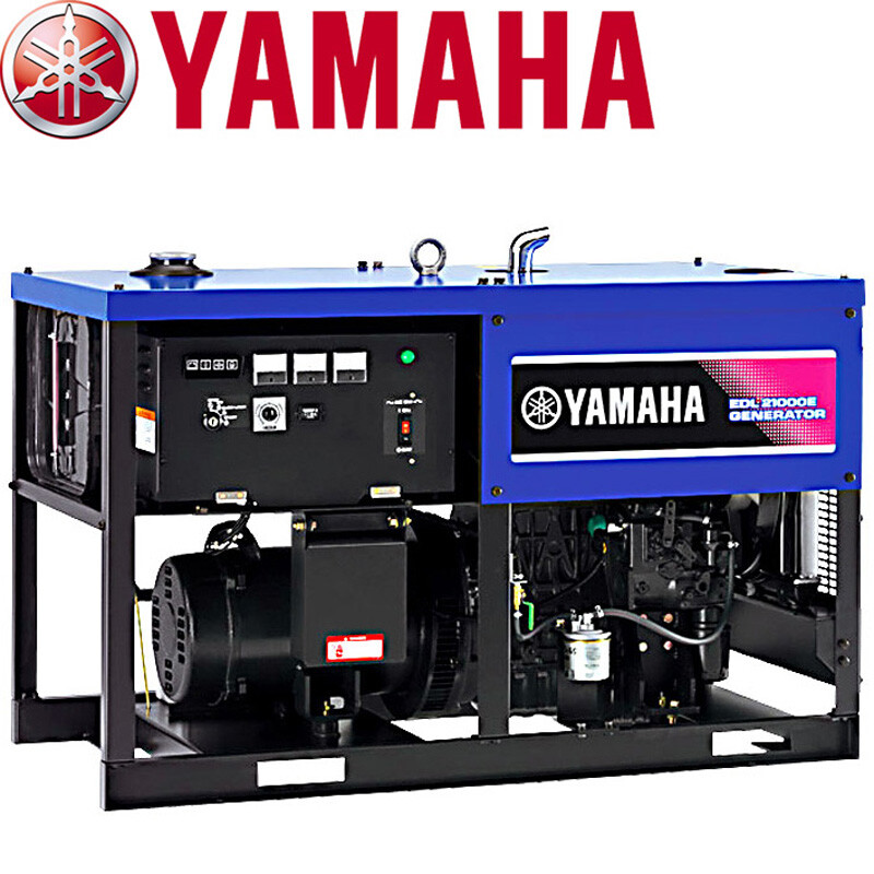 Yamaha (YAMAHA) original imported Yamaha diesel generator EDL21000E electric single-phase four-cylinder four-stroke rated 16.0KVA standard configuration