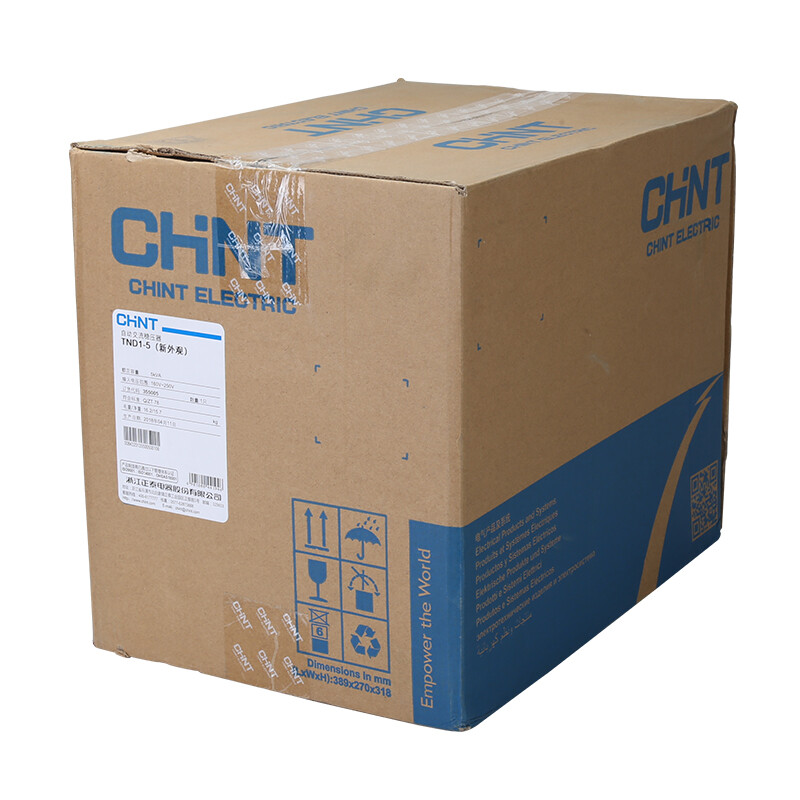 Chint (CHNT) voltage regulator TND1 (SVC)-5 single-phase automatic AC voltage regulator 5000W home air conditioner TV computer voltage regulator