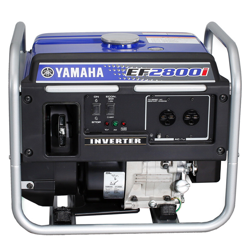 Yamaha Japan imported Yamaha gasoline generator EF2800i variable frequency rated power 2.5KVA hand start standard