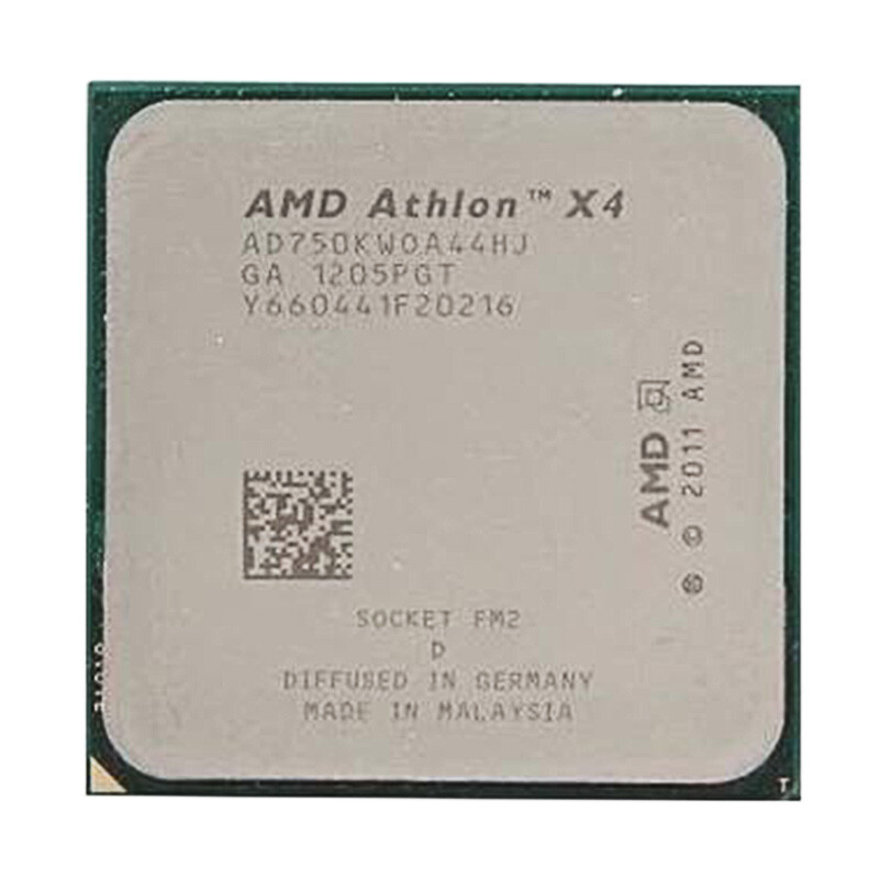 AMD X4 730 740 750X 750K 760K second-hand quad-core CPU without integrated graphics Athlon II FM2 series X4 750K 3.4G/100W without integrated graphics 904-pin