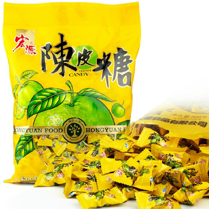 Hongyuan Chenpi Sugar Wedding Hi Candy Casual Nostalgic Food Sweet Hongyuan Chenpi Sugar Wedding Hi Candy Casual Nostalgic Food Sweet And Sour Whole Bag 888g