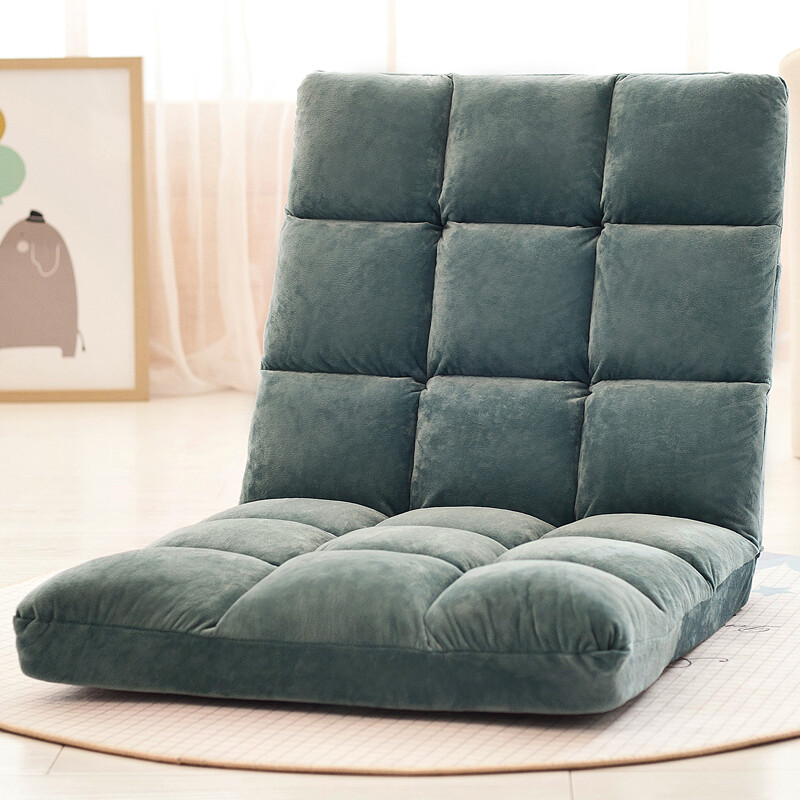 Cool Shark Lazy Couch Tatami Sofa Bed Foldable Single Chair Balcony Cool Shark Lazy Couch Tatami Sofa Bed Foldable Single Chair Balcony Bay Window Cushion Folding Large Dark Green