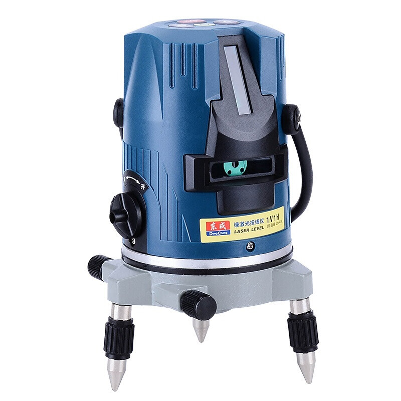 Dongcheng woodworking decoration indoor and outdoor laser 235-line high-precision green light automatic line casting green light level five-line including tripod