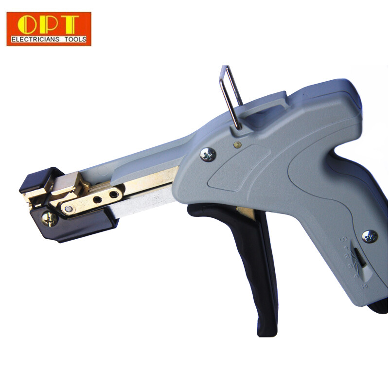 Taiwan OPT imported metal tie gun, metal stainless steel tightening pliers, tie tool LY-600N metal tie 0.3-7.9mm