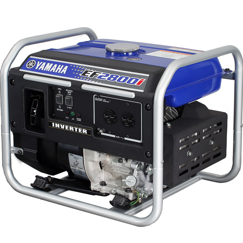 Yamaha Japan imported Yamaha gasoline generator EF2800i variable frequency rated power 2.5KVA hand start standard