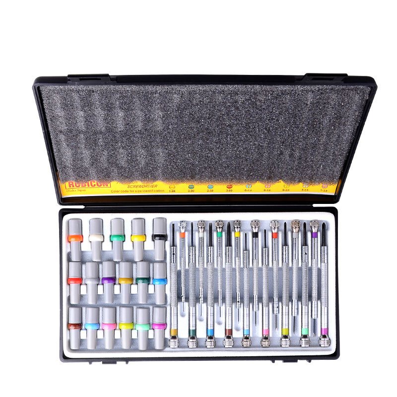 RUBICON Robin Hood precision jewelry and watch screwdriver screwdriver set RSB-1701 (17 pieces)