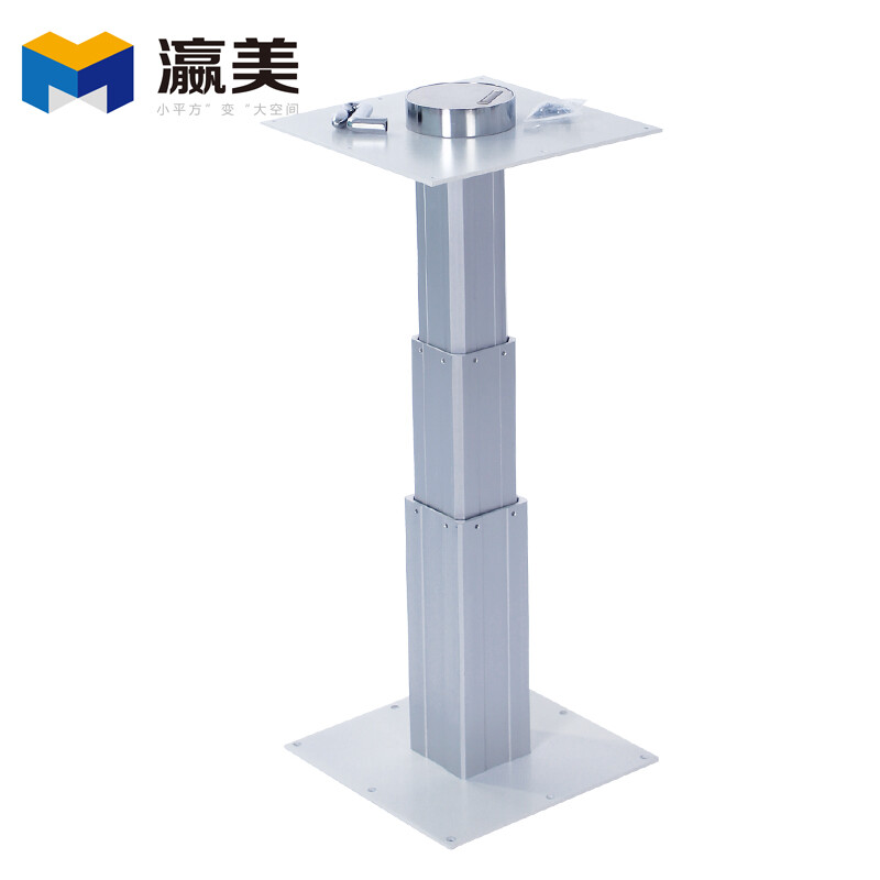 Yingmei tatami lift manual Japanese tatami lift table step-by-step lift table floor lift Japanese-style hand-crank lift table tatami lift table hand-crank 310 model aluminum alloy lift (hole opener) lift bare metal