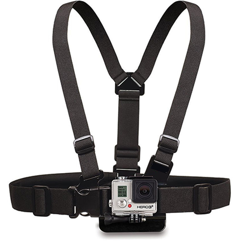 Jingsheng chest strap GoPro13/12/11/10/9 DJI POCKET3/Action6/5Pro/4 and other sports cameras universal chest strap accessories chest fixed shoulder strap