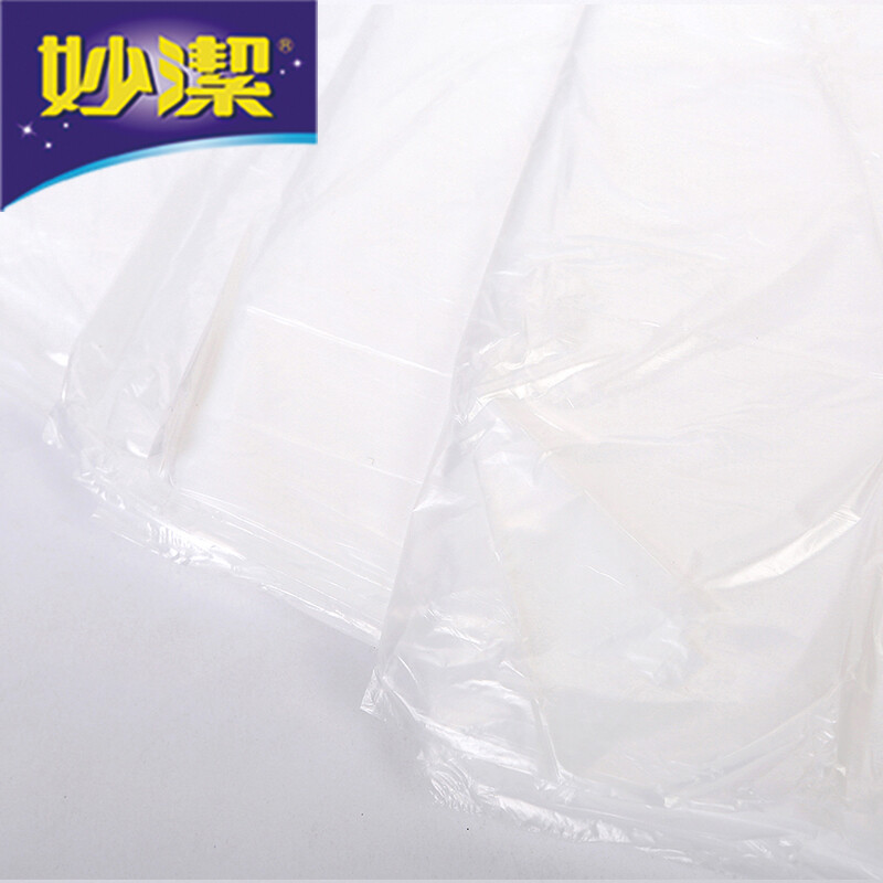 Miaojie disposable tablecloth c-type thick tablecloth for home hotel wedding thickening large size 180*180cm*8 sheets suitable for ten people