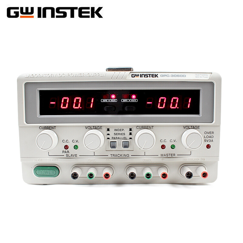 GWINSTEK GPC-3060D丨6030D multi-channel DC regulated power supply linear three-group output 30/60V 3/5A GPC-3060D (30V 6A 375W)