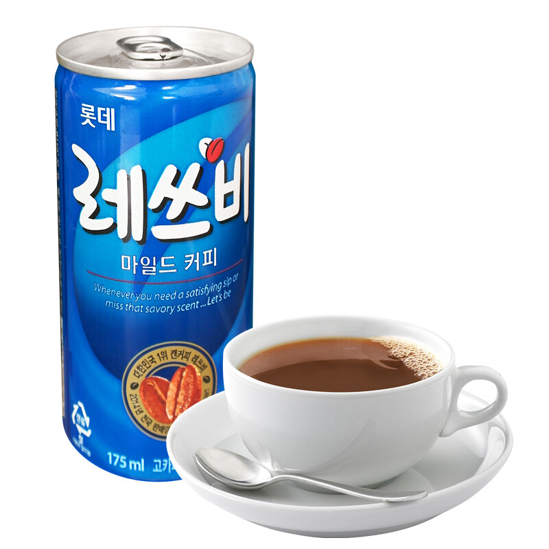 LOTTE Coffee Drink 175ml*30 cans, full box, imported from South Korea
